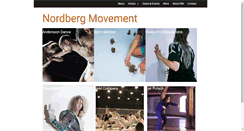 Desktop Screenshot of nordbergmovement.se